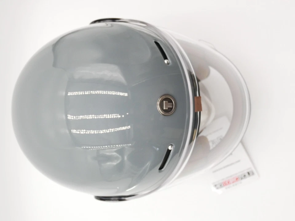 TORC - T108:22 - T1 复古全脸摩托车头盔 - 光泽 Nardo 灰色 - SM — 第 2/4 张图片