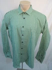 Unsimply Stitched Men's Green Check Cotton Button-Up Shirt Size 2XL