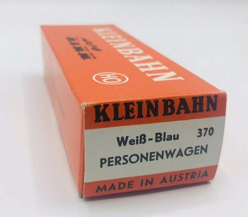 KLEINBAHN 370 PERSONENWAGEN - PASSENGER WAGON BLUE SCALE HO - Picture 9 of 9