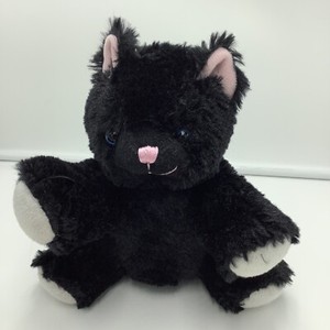 black cat teddy bear