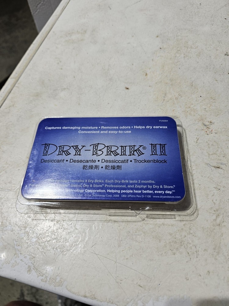 Dry-Brik II Desiccant Blocks Dry & Store 3 PACK Dry Brik USA SELLER dry-briks