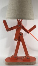 Hroome Desk Lamp Kids Bedside Bedroom Creative Movable Modern Unique Orange