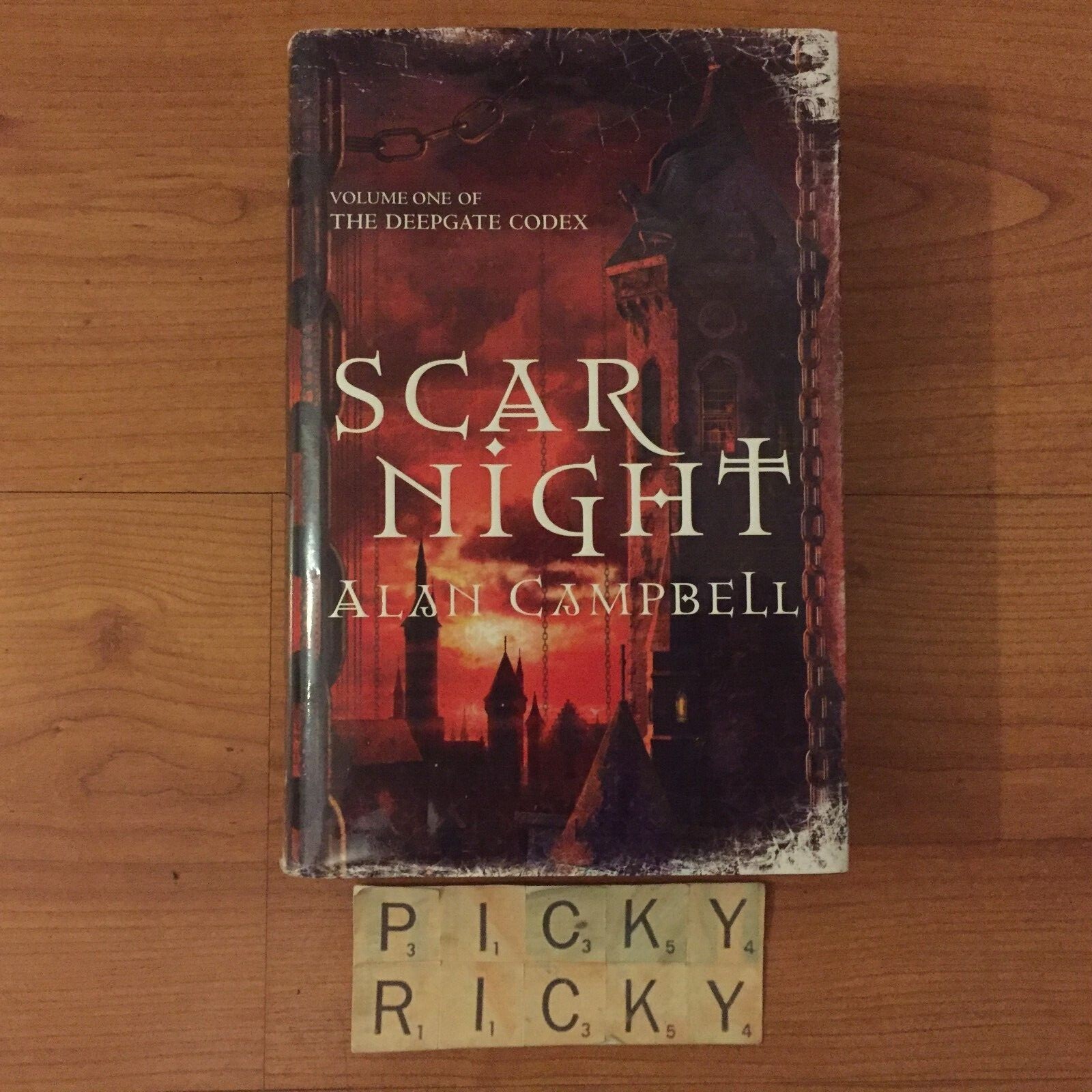 Scar Night (Deepgate Codex) by Campbell, Alan Hardback Book - 1st/1st Edition