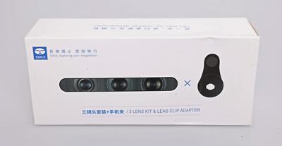 iPhone 3 lens Kit by Sirui - Wide Angle, Portrait & Fish Eye - Glass not Plastic