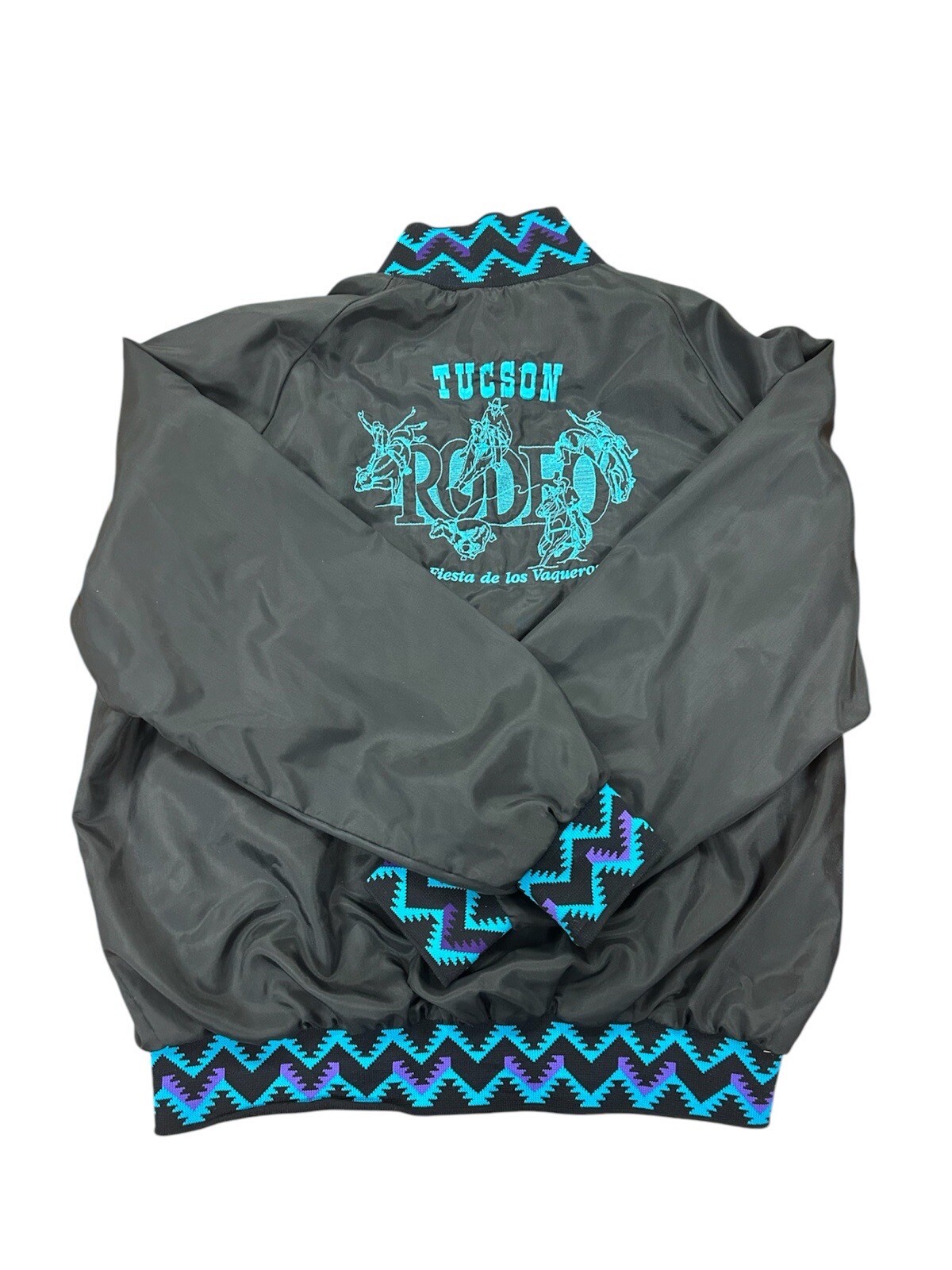 VINTAGE Tucson Rodeo Bomber Jacket Men’s Size XXL 2XL… - Gem