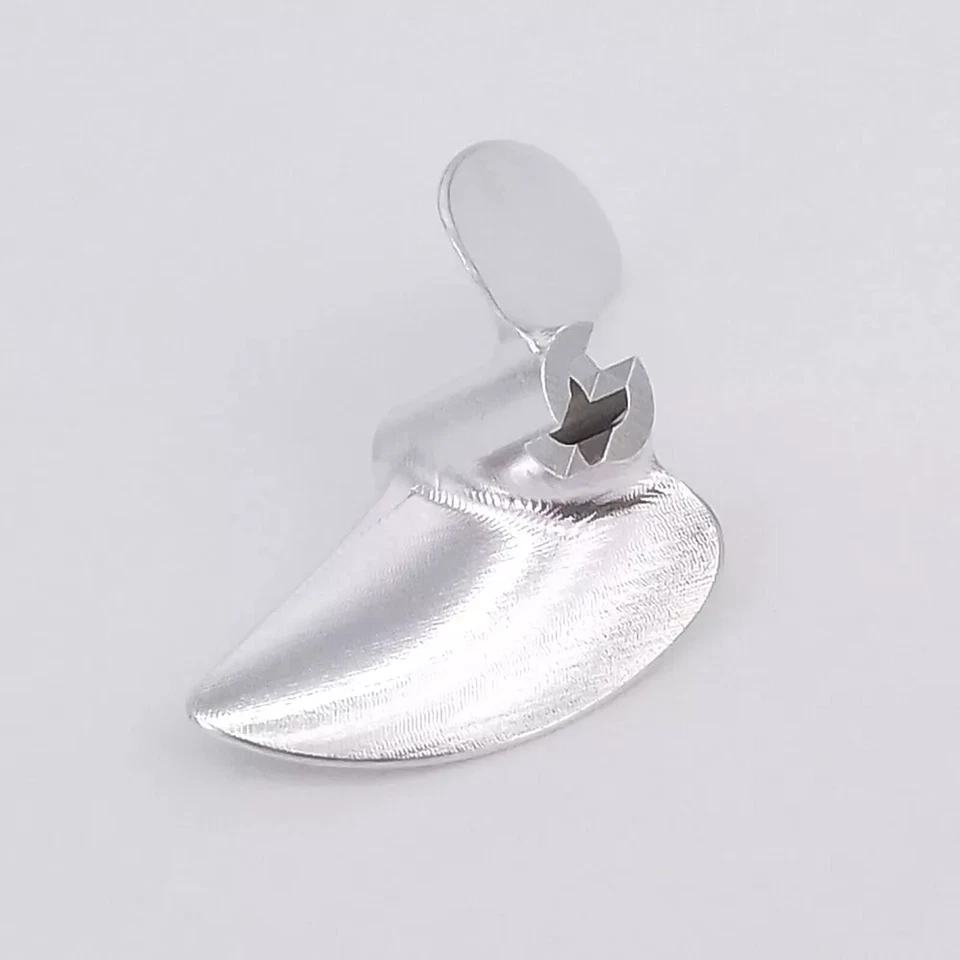 RC Boat Propeller 4mm 38mm 40mm 42mm 2-blades CNC Prop P1.4 for RC Racing Boat - Image 4 of 4