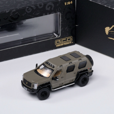 GCD US G-Patton Rhino GX Black /White /Matt khaki green 1:64 Scale