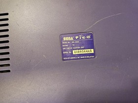 Vintage Sega Pico Console Tested Working Collector w Game & Power Cord