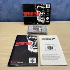 Resident Evil 2 Nintendo 64 PAL ITA ESP Italiano COMPLETO Capcom N64 CIB