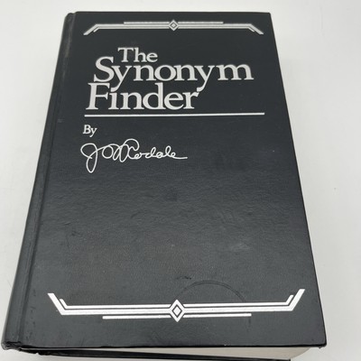 The Synonym Finder by J. I. Rodale  Synonyms 1978 Hardcover
