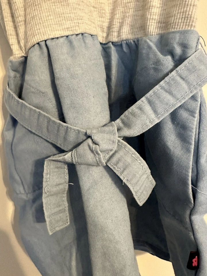 Ограниченное слишком смесь медиа платье с 2 боковыми карманами девочек размер 4T - Изображение 3 из 4