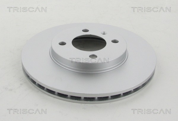 2X Triscan Bremsscheibe Coated 8120 10105C FüR VW Seat Golf 3 1H1 Variant 1H5 B3-image