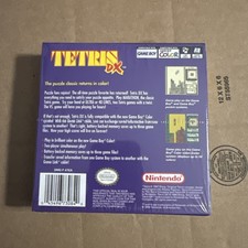 Tetris DX (Nintendo Game Boy Color, 1998) BRAND NEW FACTORY SEALED HOLOFOIL