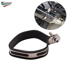 1x Motorcycle Exhaust Muffler Silencer Hanger Hanging Clamp Strap Bracket