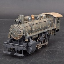 Bachmann HO Train Steam Engine AT&SF 0-6-0 No Tender Custom Weathered for REPAIR