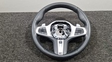 BMW X3 G01 X4 G02 Steering Wheel M Sport Black Leather Heated Paddles 8094544