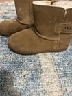 UGG - Girls 10 Toddler - Honey Brown Suede Exterior + Soft Shearing Interior — photo 9