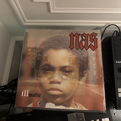 Nas / Illmatic 1994 US ORIGINAL LP Vinyl Columbia C 57684 DJ Premier, Q-Tip, AZ