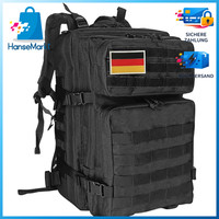 Rucksack 45L Wasserdicht Taktisch Molle Survival FüR Wandern Camping Herren