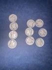 Lot of 10 Coins Mercury Silver 1928 D Mint  Beautiful Lot See Pics #23