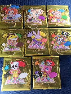 The Amazing Digital Circus Acrylic Petit Stand 8 Piece Complete Set Now
