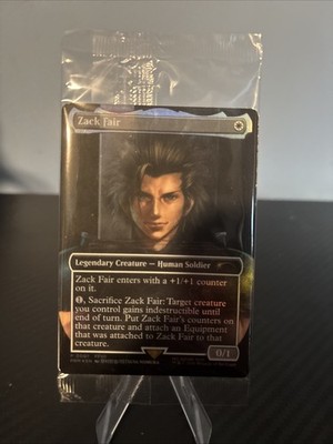 MTG Zack Fair Promo Card SEALED (Final Fantasy VII Rebirth) Switch 2- NEW