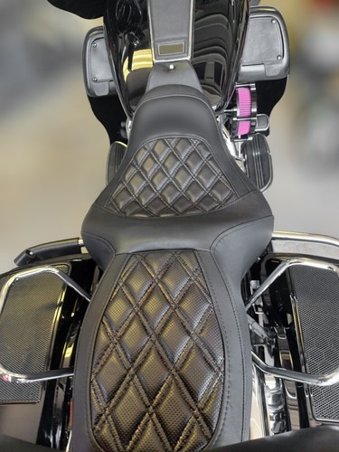 Driver Passenger Seat For Harley Touring Street Glide 06-07, Road King 1997-2007