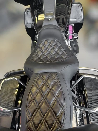 Driver Passenger Seat For Harley Touring Street Glide 06-07, Road King 1997-2007