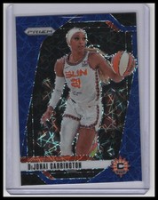 2024 Panini Prizm WNBA #118 DiJonai Carrington Blue Velocity Prizms