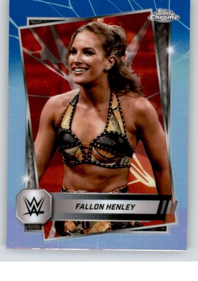 2025 Topps Chrome WWE Wrestling Red/Blue REFRACTOR Pick From List