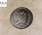 Photo of a 1825-P Half Cent from an eBay listing that sold on Dec 19, 2025