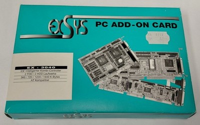 ExSys EX-3040 / Centos CI-1000 ISA IDE Floppy Controller (retro, OVP, 1994)