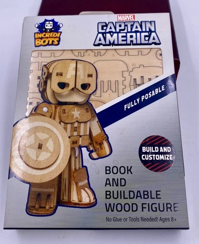 Incredibuilds: Marvel Captain America Incredibot - MINT in box