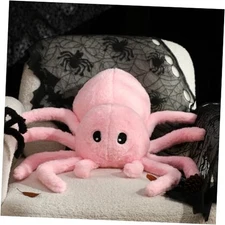  Spider Pillows, Cute Spider Shaped Throw Pillow for Room Small Pink Spider