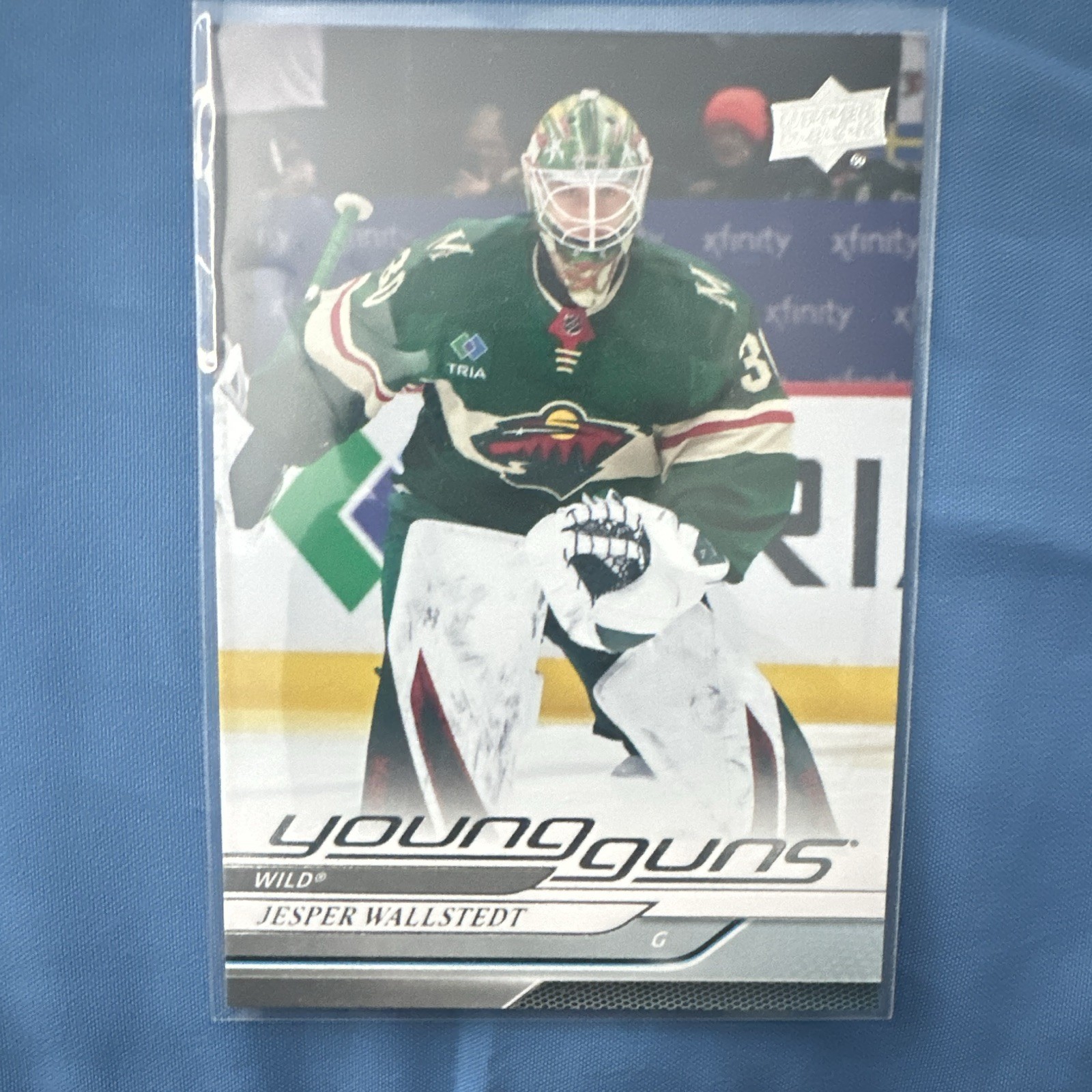Jesper Wallstedt #202 Hockey Cards 2024 Upper Deck trading card — raw and PSA graded price guide