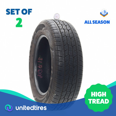 Set of (2) Used 225/65R17 Delinte DX-11 Bandit H/T 102H - 10/32