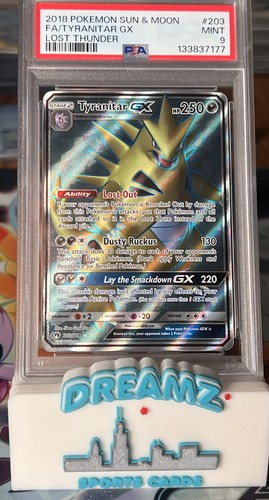 Tyranitar-GX graded PSA 9 for sale on eBay