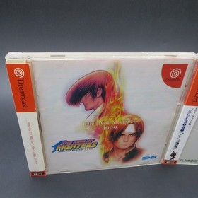 The King of Fighters 1999 2000 2001 2002 Dreamcast with Spine and Manual Japan
