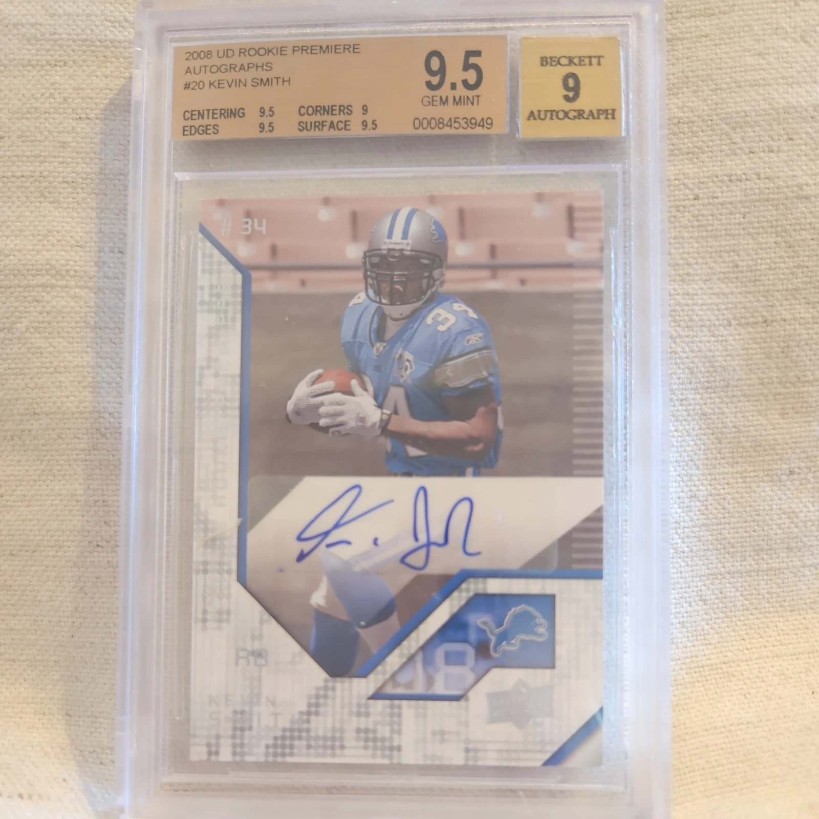 Kevin Smith Upper Deck Rookie Premiere #20 Base