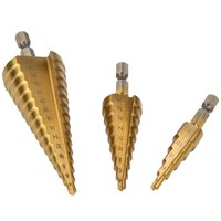 Hss - Stufenbohrer Satz 3-Teilig, Ø 4 Mm Bis 32 Mm, In Metallbox Masterproof Pro