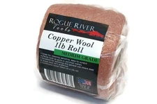 Copper Wool (Medium Grade) - 1lb Roll - by Rogue River Tools. Made in USA! Pure