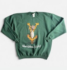 Vintage 90 s Walt Disney World Tigger crewneck sweatshirt made in USA Size 2XL