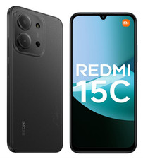 Xiaomi Redmi 15C Smartphone 6.9"4GB 256GB 50MP Dual SIM 4G 6000mAh Dual SIM Nero