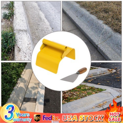 #ad #ad Landscape Curb Trowel Stainless Steel Concrete Curbing Trowel with Putty Knife $47.33
