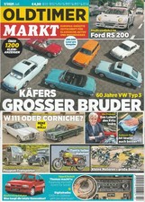 Oldtimer Markt  07/2021 : Titelstory - VW Typ 3