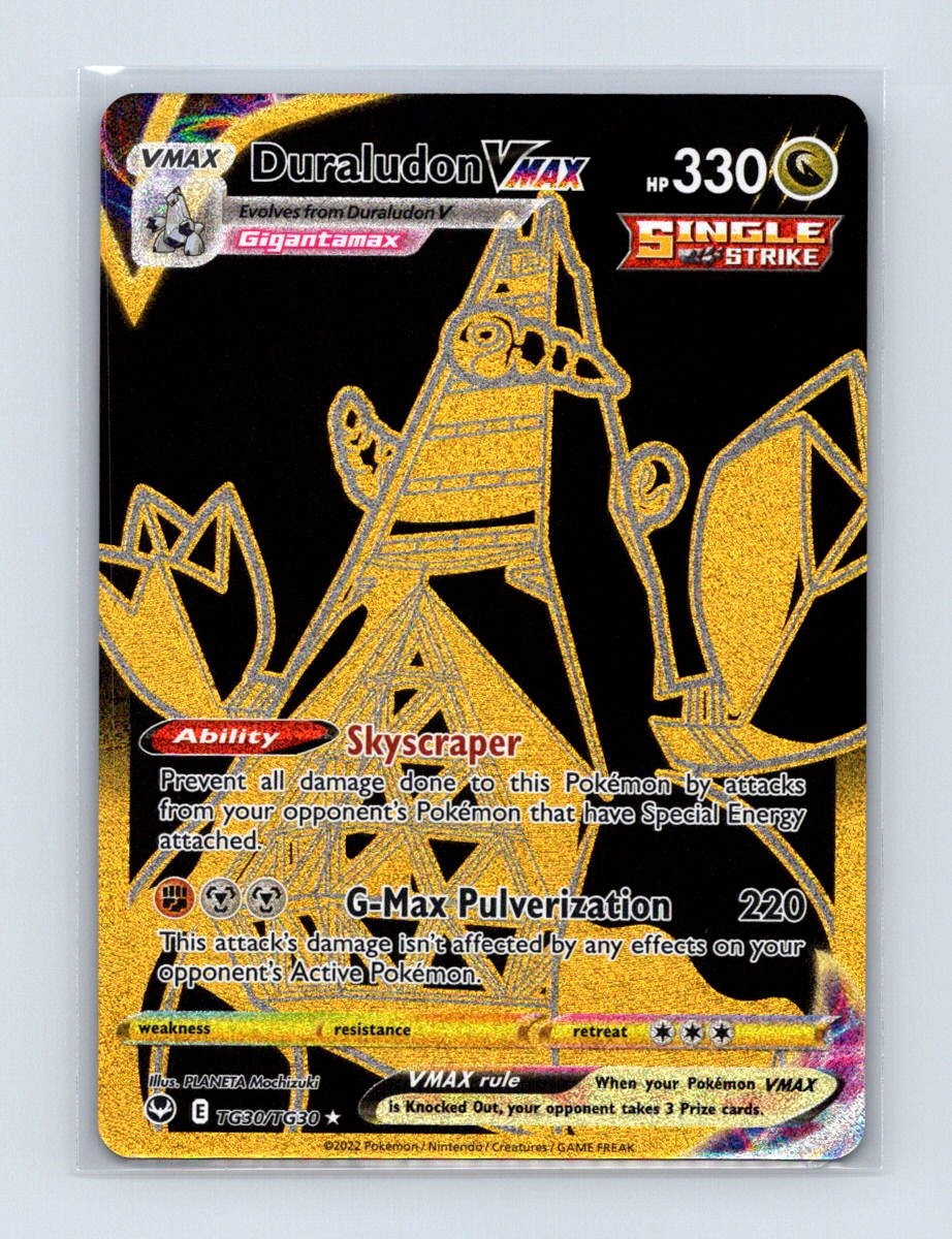 Duraludon VMAX TG30/TG30 Secret Rare Silver Tempest Trainer Gallery Pokemon NM