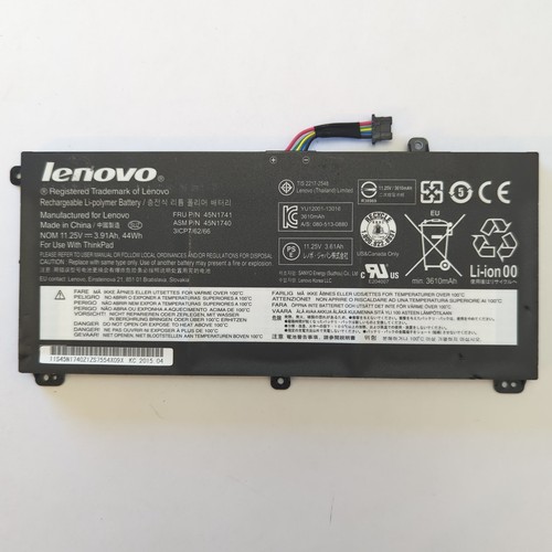 Lenovo ThinkPad T550 Original Akku 3610mAh Li ion Battery Pack