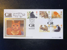 1995 CATS BENHAM/YOUR CAT MAGAZINE OFFICIAL FDC & YOUR CAT MAGAZINE SHS CV £20