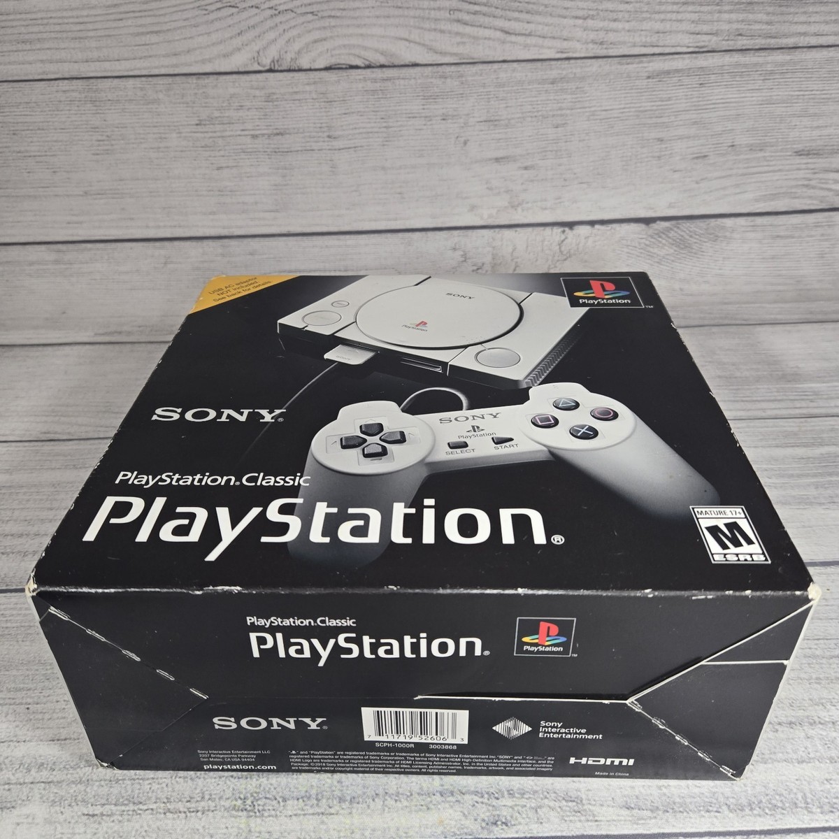 Sony PlayStation Classic Gray Console (3003868) for sale online | eBay