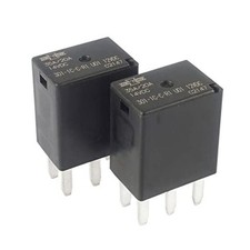  Pack of 301-1C-C-R1 U01 Automotive Relay 5 Pins SPDT 12VDC 2
